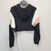 Hollister Size Medium Women's Lot of 2 Cropped Hoodies Sweater Pullover Hood Col