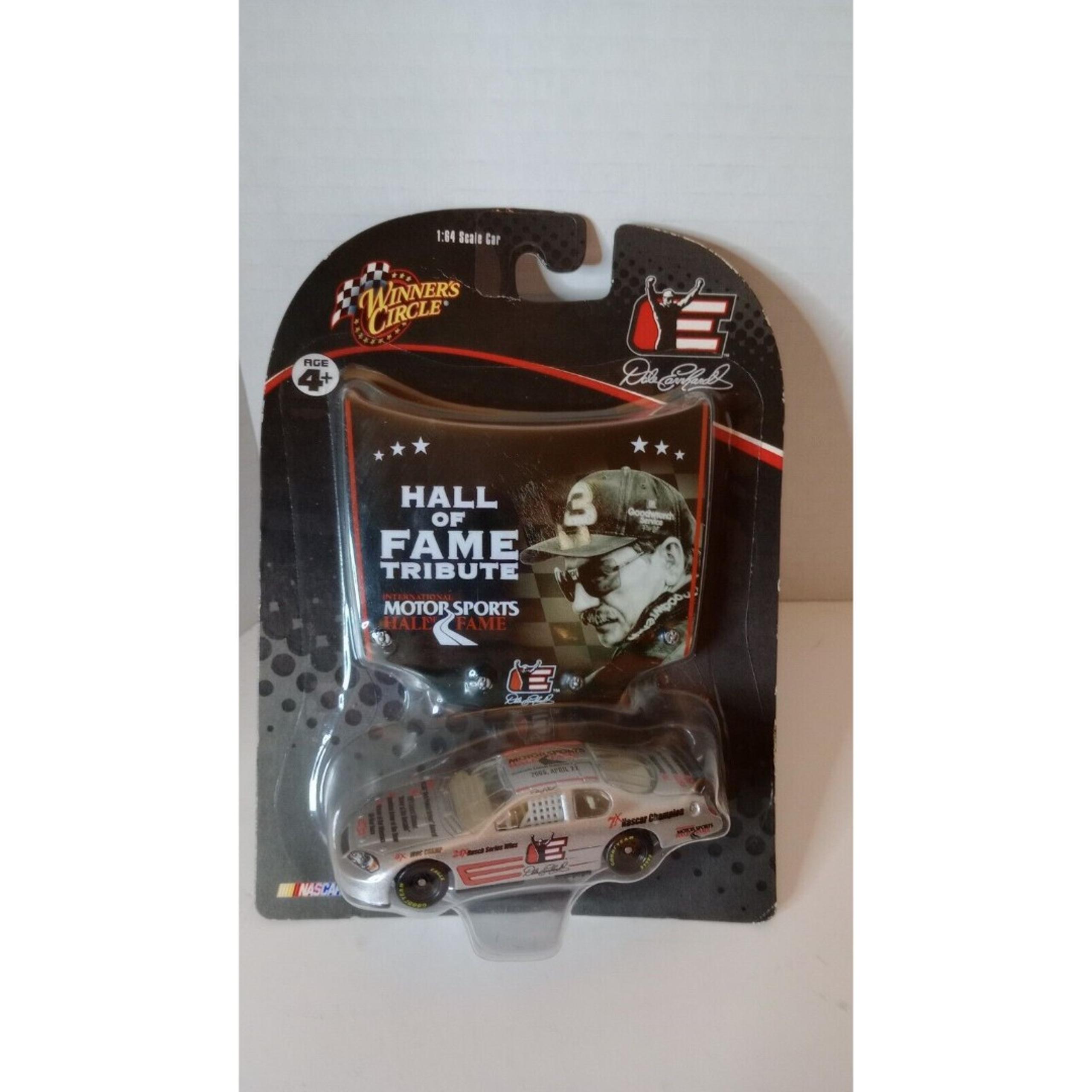 DALE EARNHARDT Winner's Circle "Hall of Fame Tribute" NASCAR AWARD 1:64