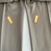 Ungarelli Dress Pants Men 33x29 Beige Brown Wool Pleated Front Made in Italy