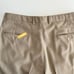 Ungarelli Dress Pants Men 33x29 Beige Brown Wool Pleated Front Made in Italy