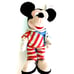 Mouseketoys Plush Mickey Mouse 12 Vintage with Tag