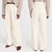 Mother High Waisted Egret Tunnel Vision Pleated Prep Faux Leather Pants