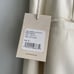 Mother High Waisted Egret Tunnel Vision Pleated Prep Faux Leather Pants