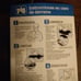 Pia mat spill kit comes with hanging storage unit