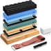 Professional Knife Sharpening Stone Whetstone Set 4 Side Grit 400/1000 3000/8000