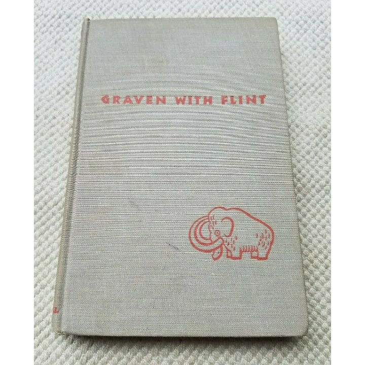 Graven with Flint Frederick L Coe author signed autograph book first edition 50
