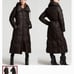 COLE HAAN real down long coat EUC