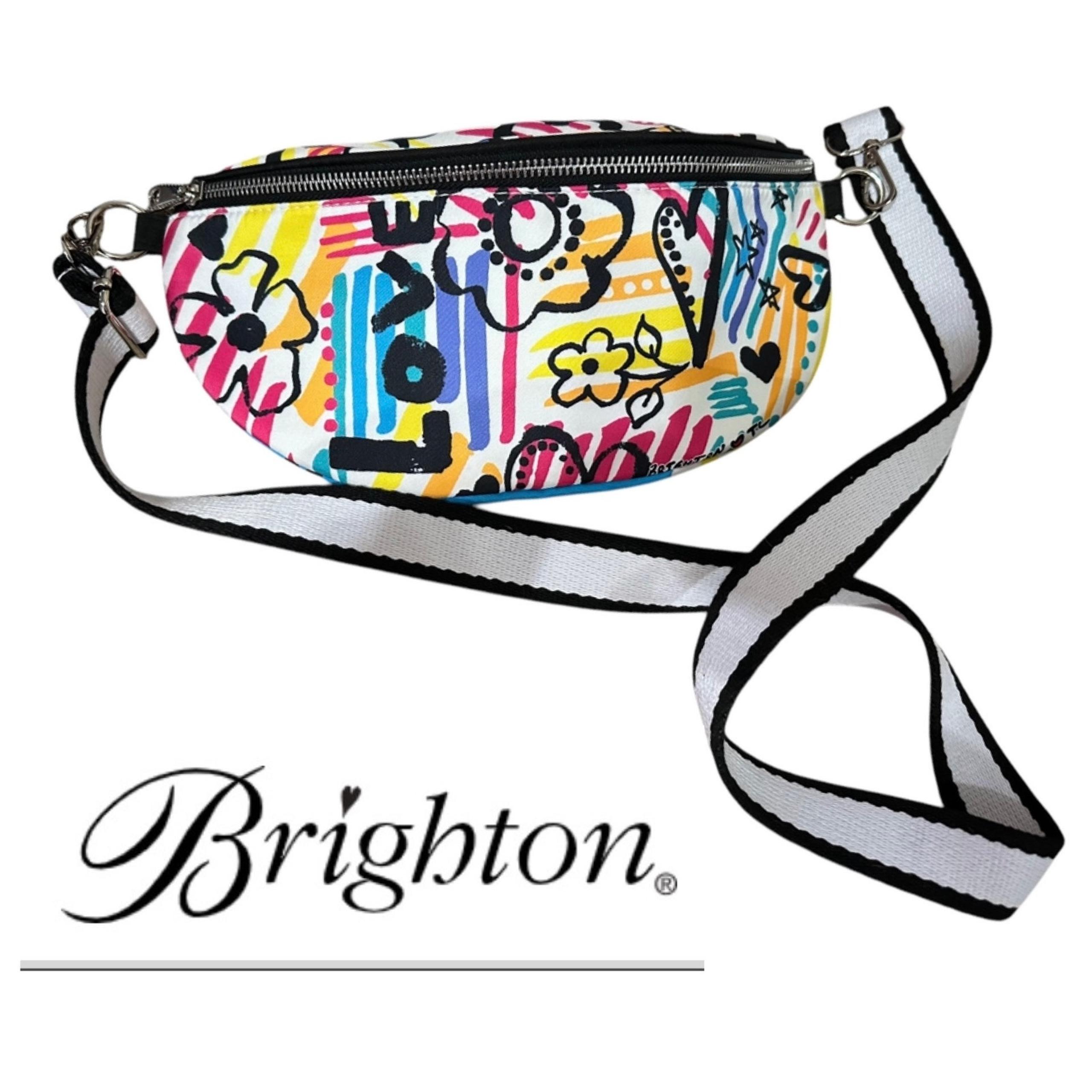 Brighton Belt Bag Graffiti Love NWOT