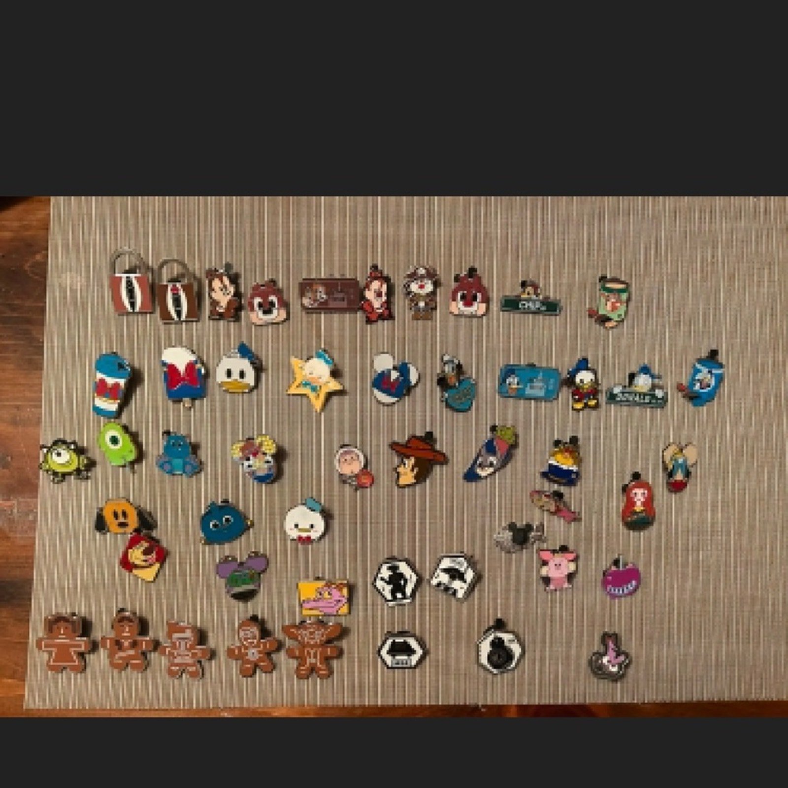 Disney Pin Lot, Pins, 100% Tradable 75 pins shipped fast