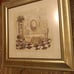Framed Bathroom scene picture
