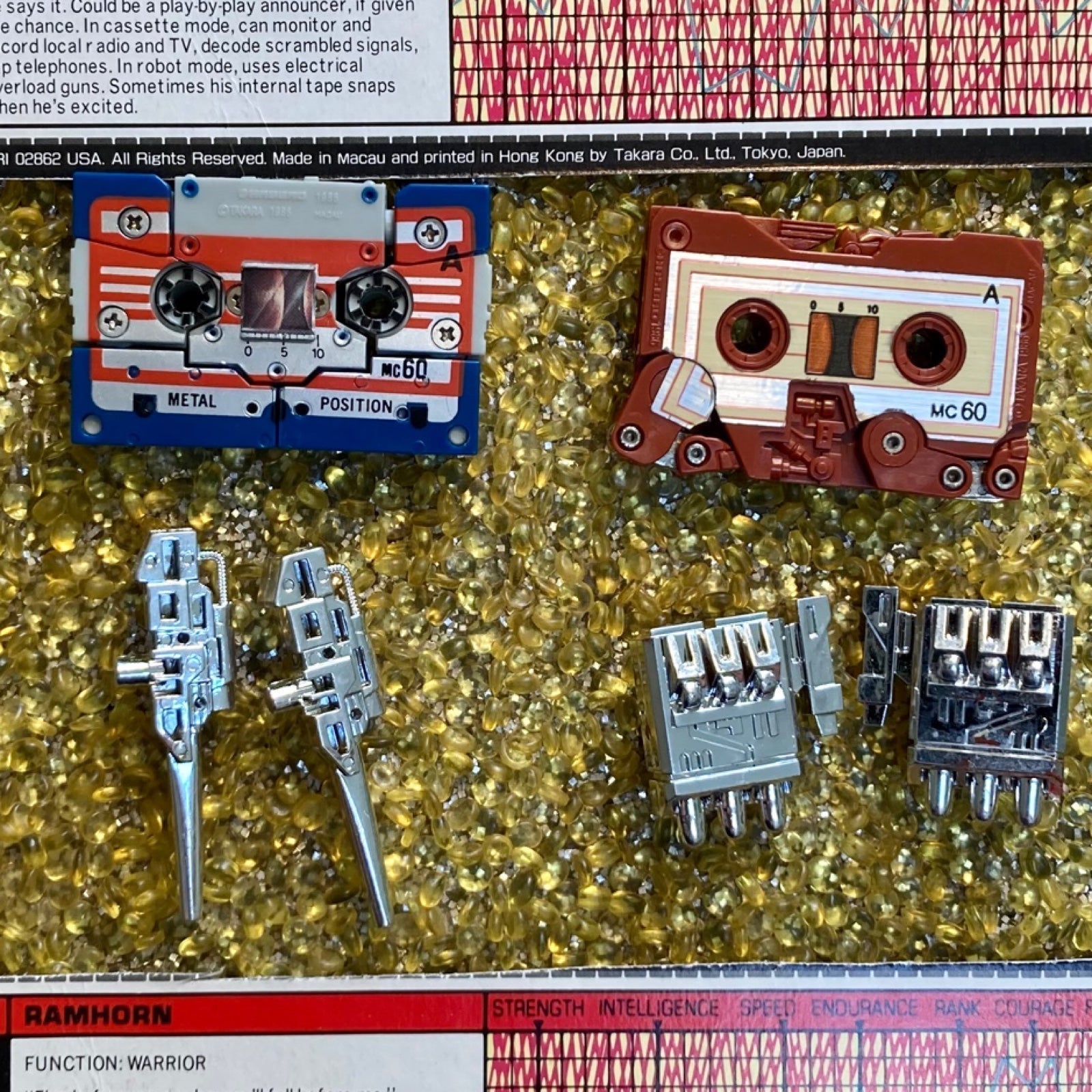 1986 Eject & Ramhorn Transformers