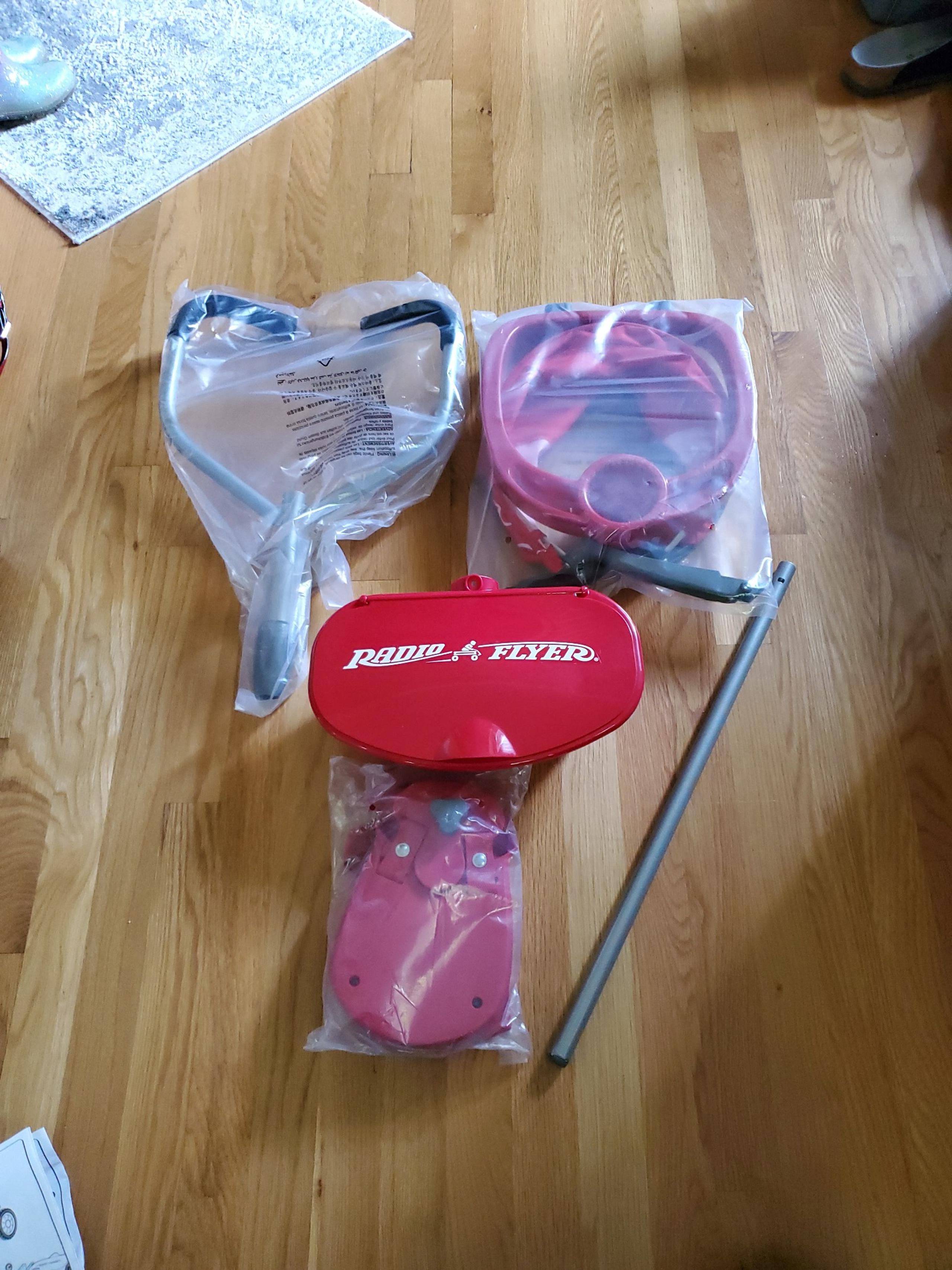 New Radio Flyer tricycle accessory kit