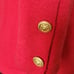. Via Condotti Red Cardigan Sweater Jacket Small B16