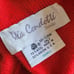. Via Condotti Red Cardigan Sweater Jacket Small B16