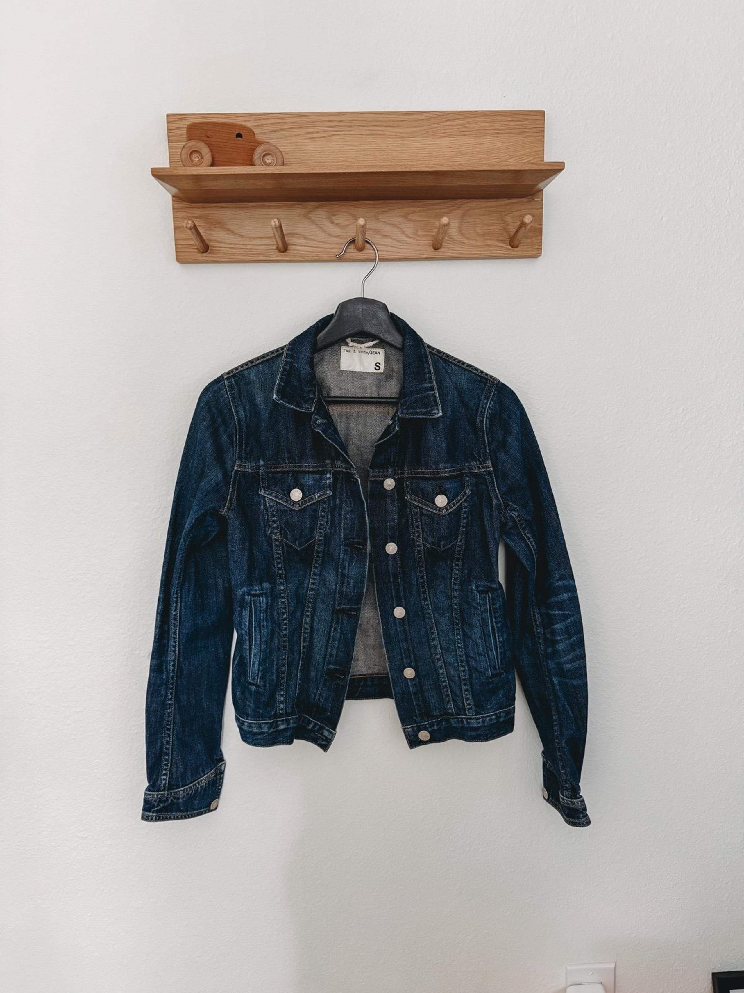 The Jean Jacket women’s denim jacket, S, medium wash - rag & bone
