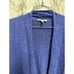 Eileen Fisher Linen Cotton Blend Blue sweater short sleeve women size S