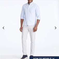 New Mens Untuckit Don Santiago Straight Leg Pants