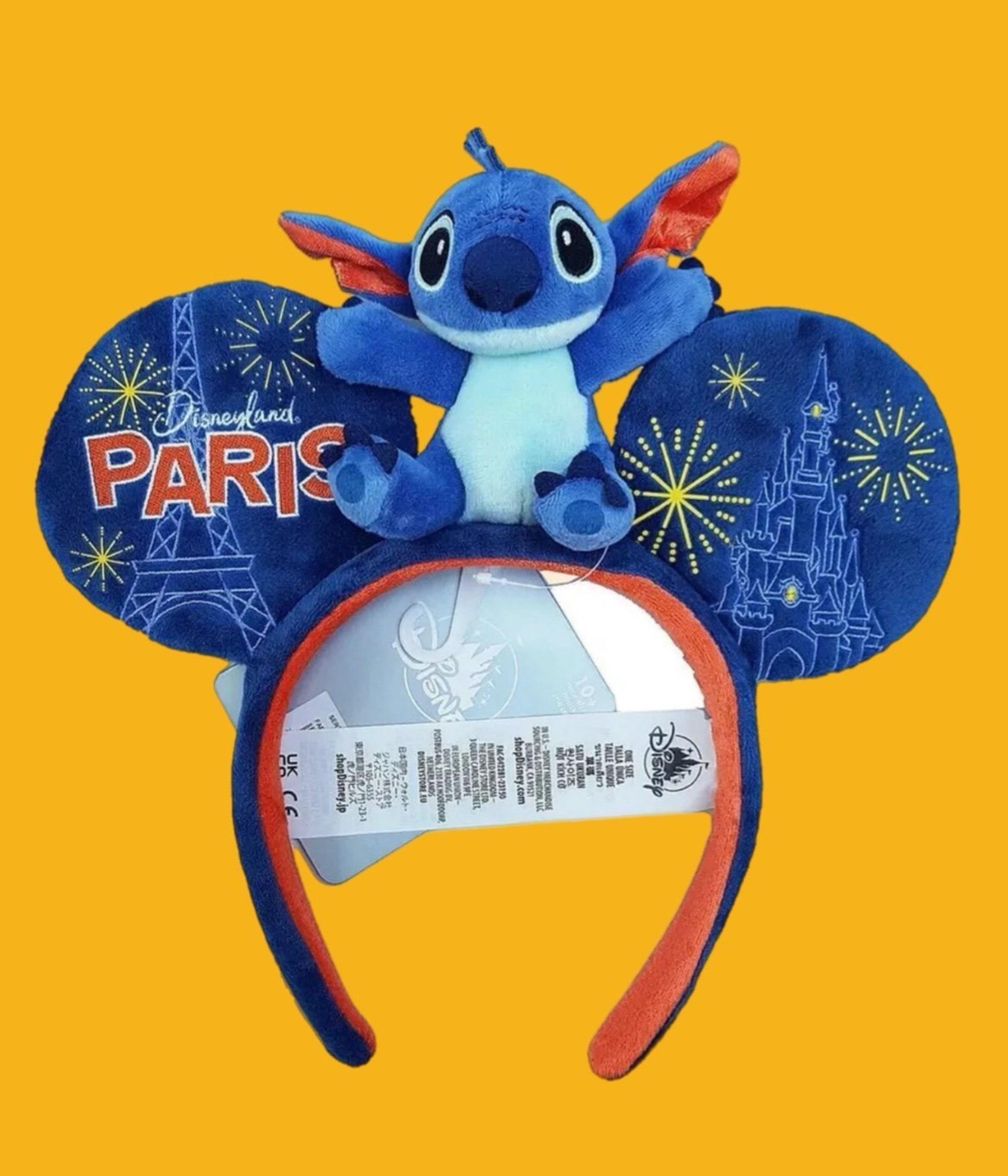 Disney Mickey Ear Headband - Disneyland Paris Stitch NWT