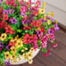 NEW 12 Bundles of Artificial Plants Flowers (Indoor Outdoor Spring Summer Decor