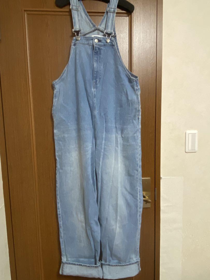 Healthy Denim Overalls Light Blue