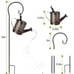 Solar powered watering can for garden