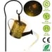 Solar powered watering can for garden