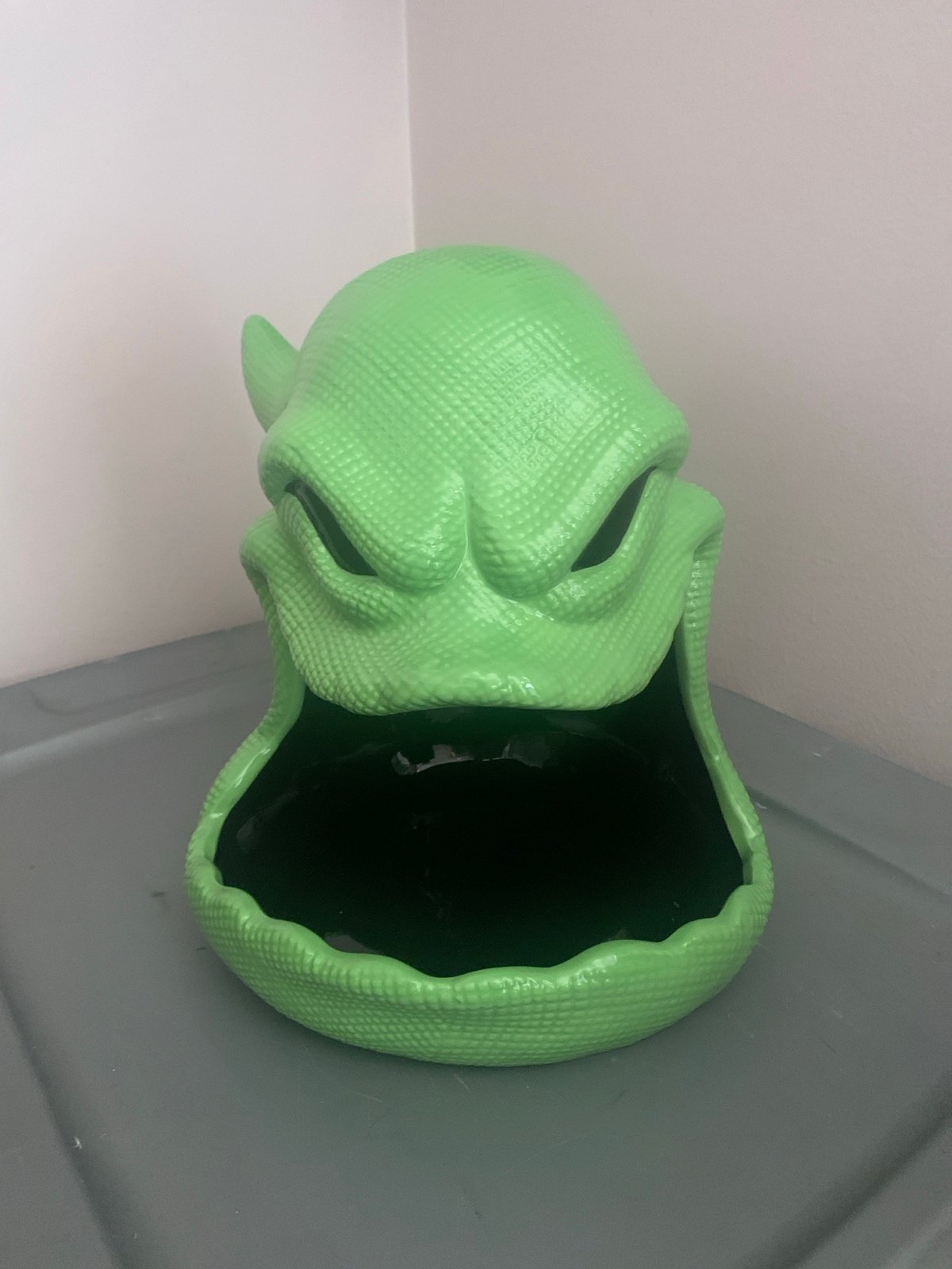 The Nightmare Before Christmas 15oz Stoneware OOGIE Candy Dish - Disney Store