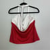 Unique Vintage 1950s Halter Neck Polka Dot Pin Up Top