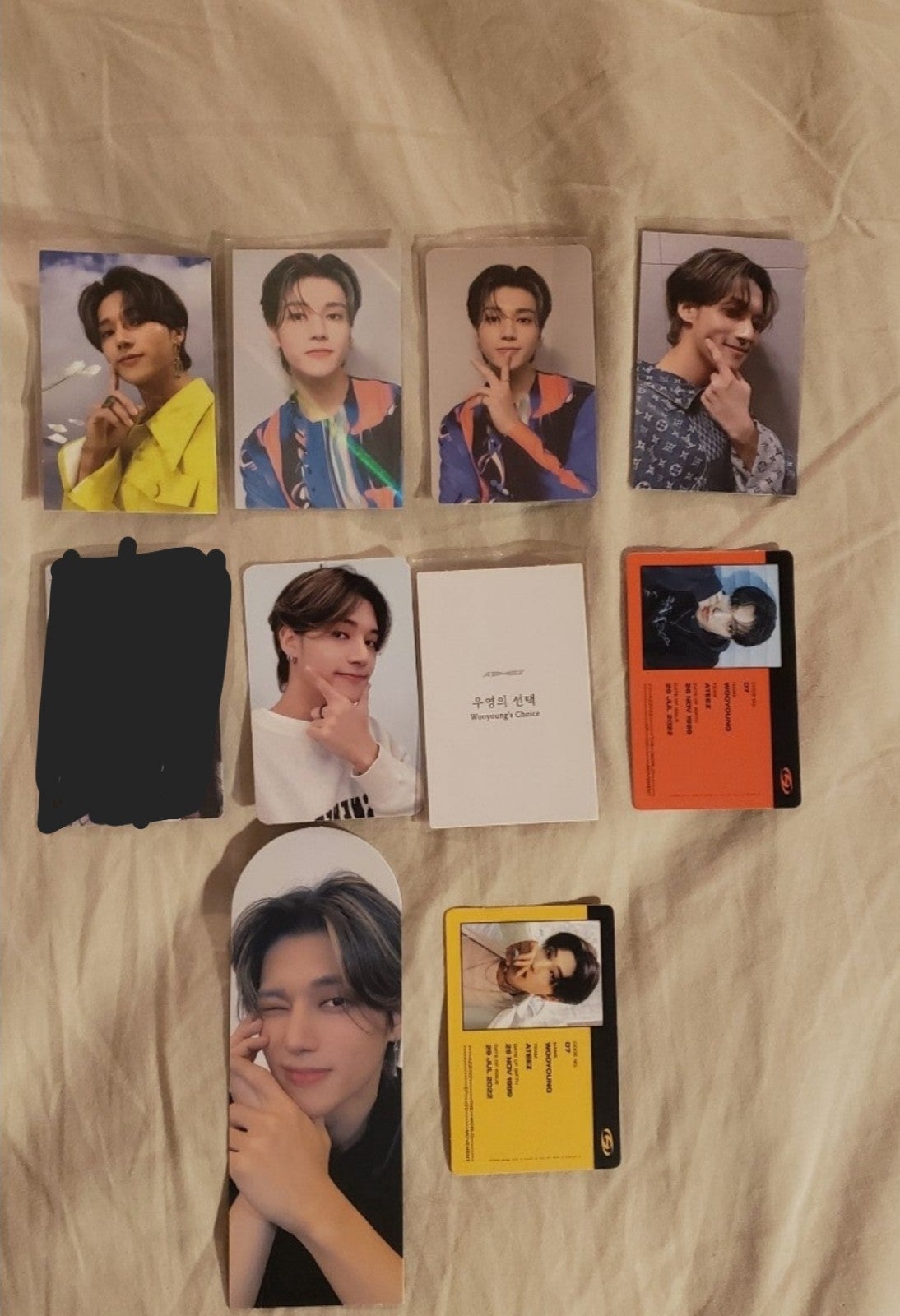 ateez wooyoung photocards