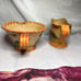 Vintage gravy boat set