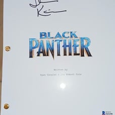 Black Panther Signed Movie Script