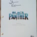 Black Panther Signed Movie Script