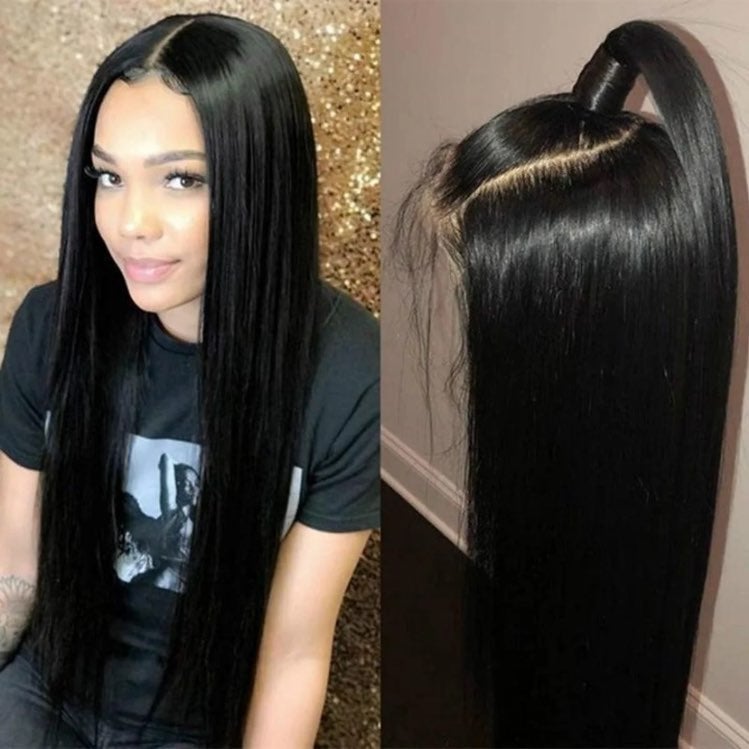 22 Long Silky Straight Lace Wig