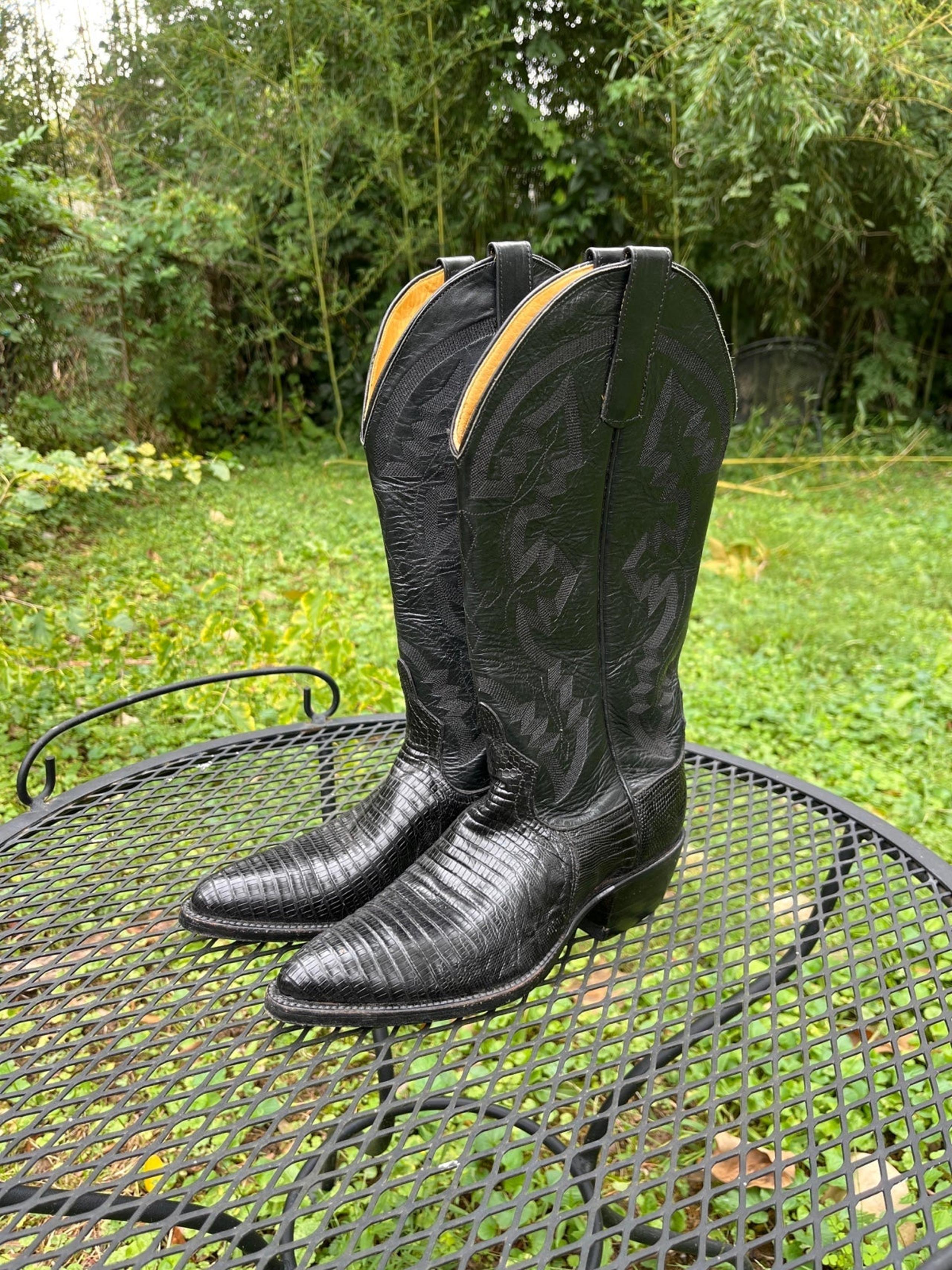 Black Cowboy Boots