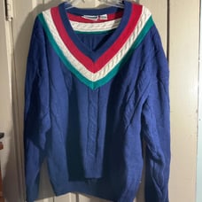 Vintage Weekends Cable Knit Sweater - Extra Large