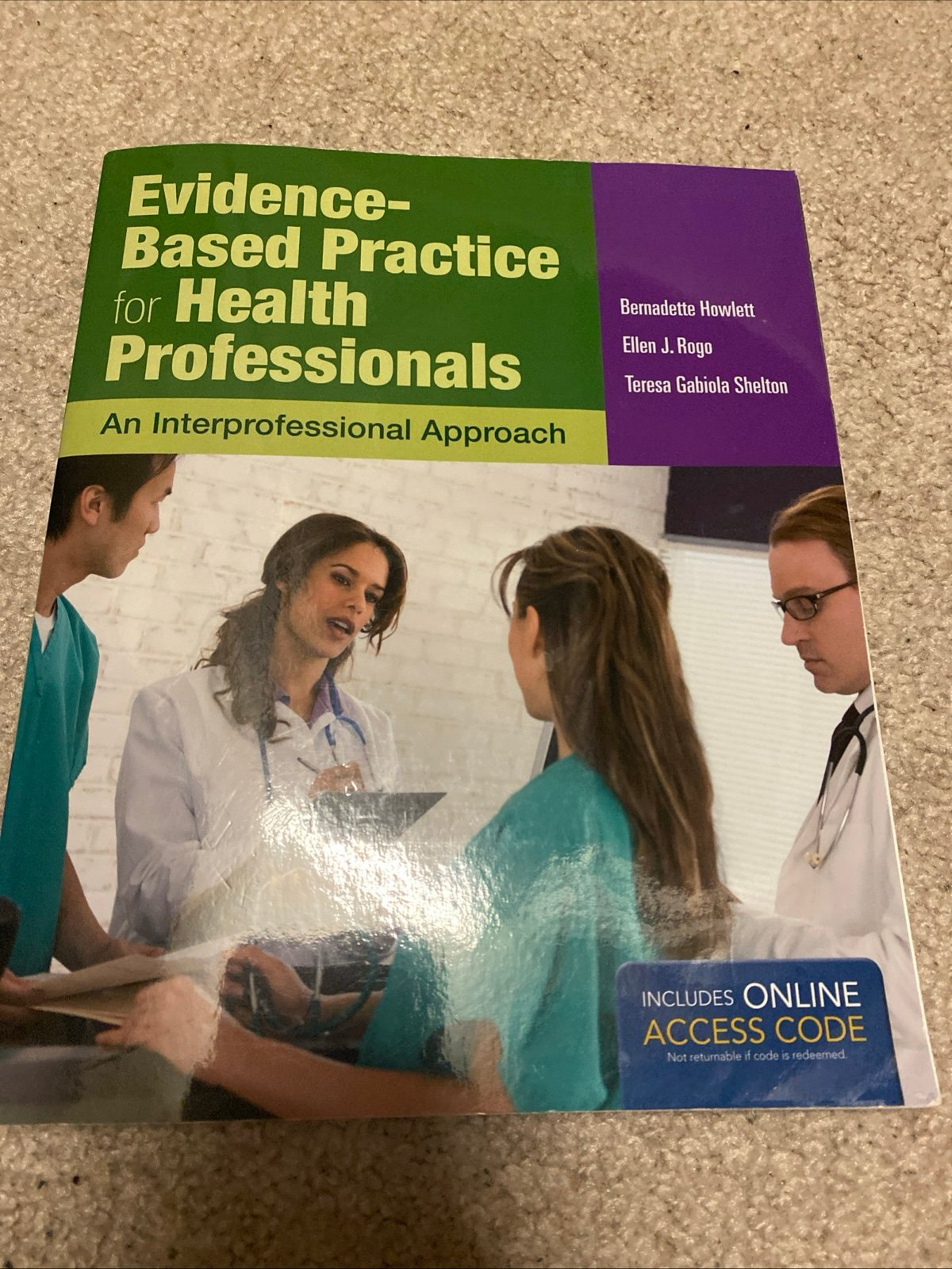 Evidence based practice for health professionals