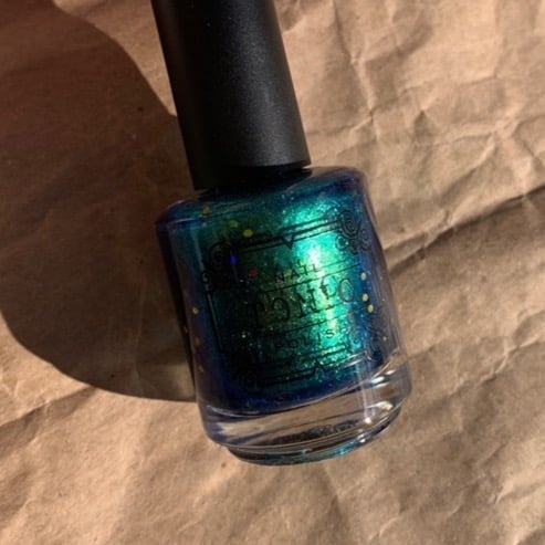 Tonic Polish Blue-Green Multichrome Prototype Indie Nail Polish