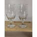 Crystal Stem Beer Pilsner Glasses Set Of 2 Juice Iced Tea Stemmed Glass Thick