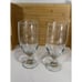 Crystal Stem Beer Pilsner Glasses Set Of 2 Juice Iced Tea Stemmed Glass Thick