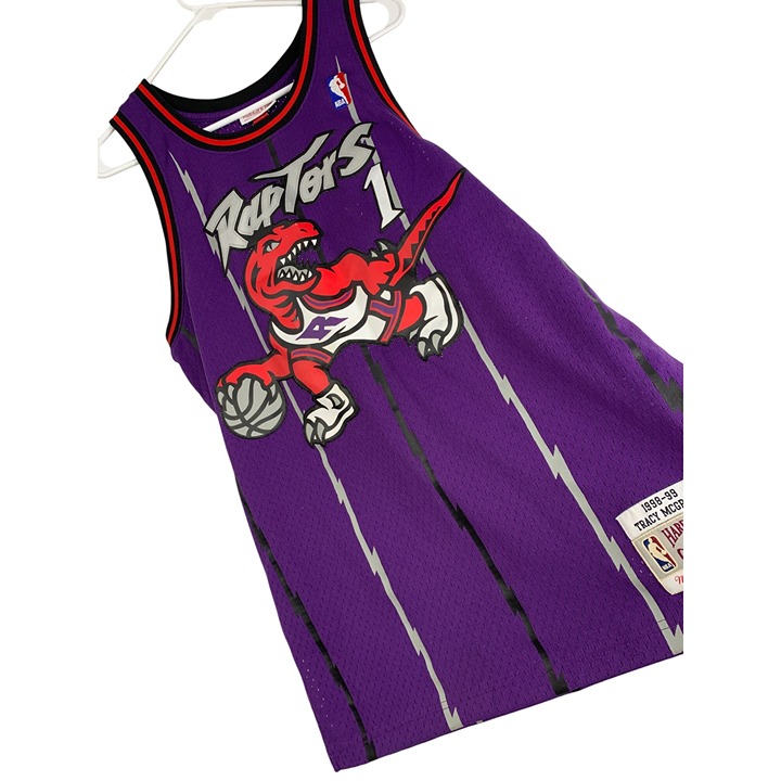 Mitchell & Ness Tracy McGrady Toronto Raptors HWC Swingman Jersey Sz M RD10711