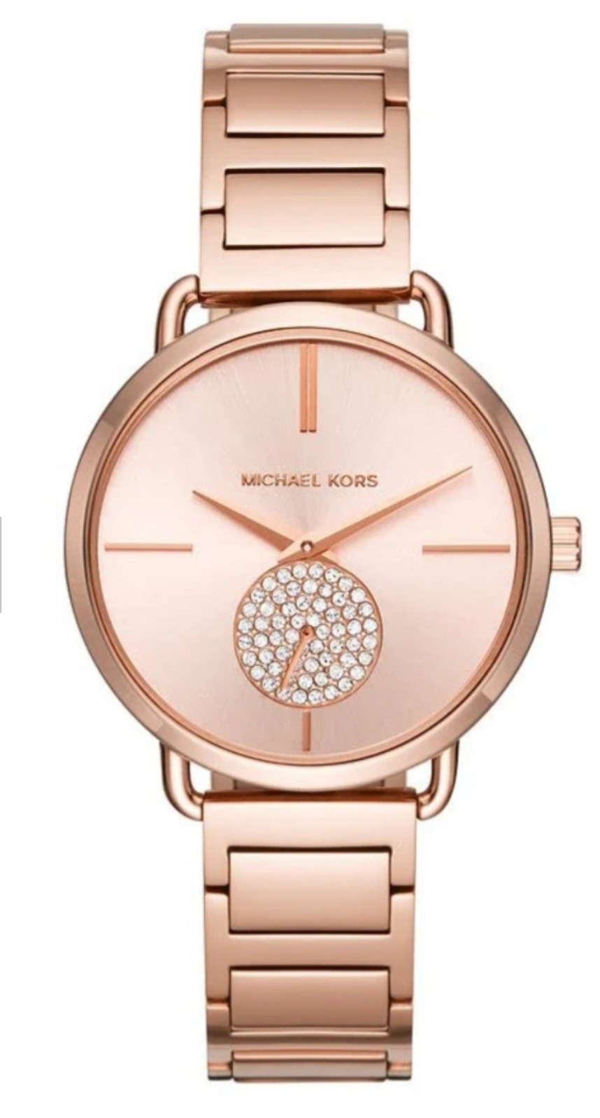 Michael Kors Women's Portia Rose gold Dial Watch - MK3640 New!