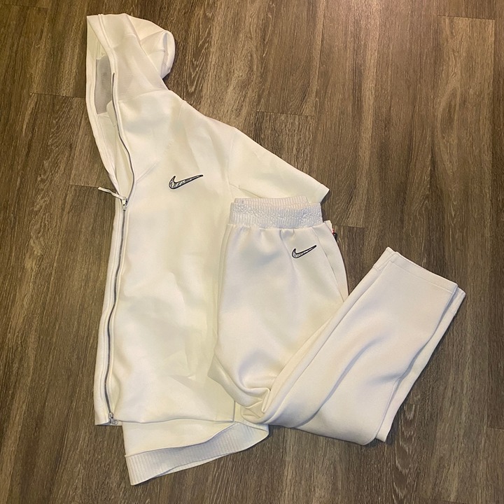 Mens NWT Nike RARE White NFL/LSU Sweat Set - 3XL