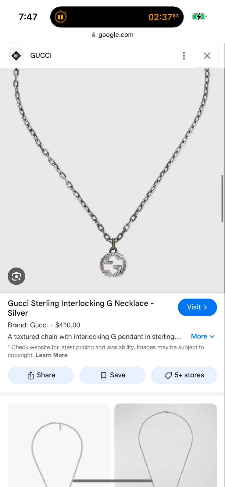 Gucci Necklace