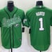 Jalen Hurts Philadelphia Eagles Hockey Style Stitched Baseball Jersey