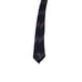 ERMENEGILDO ZEGNA Wool BlendTie Necktie ITALY Designer STRIPE Navy Brown EUC