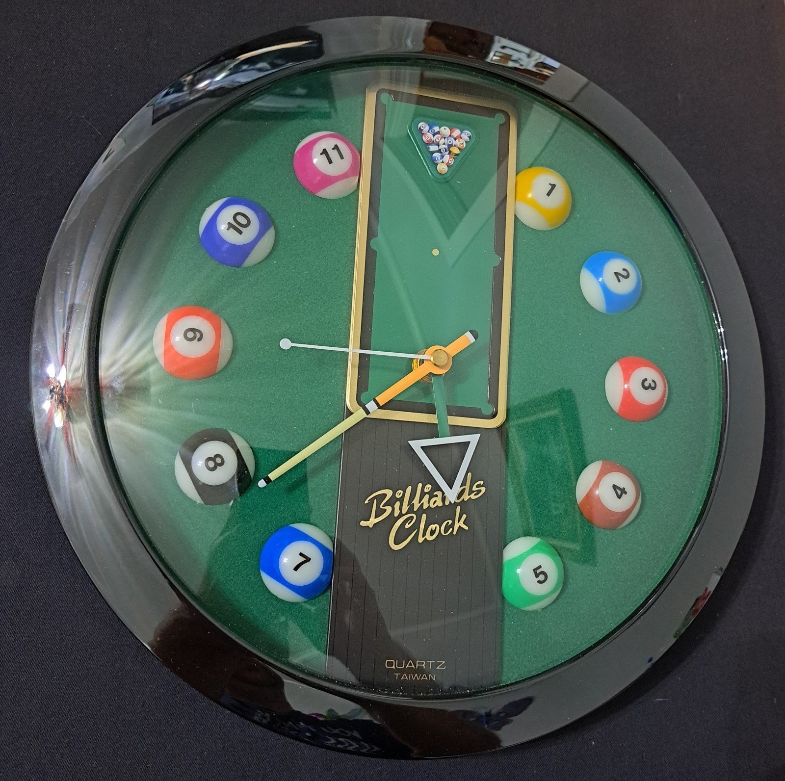 Vintage Billiards Clock
