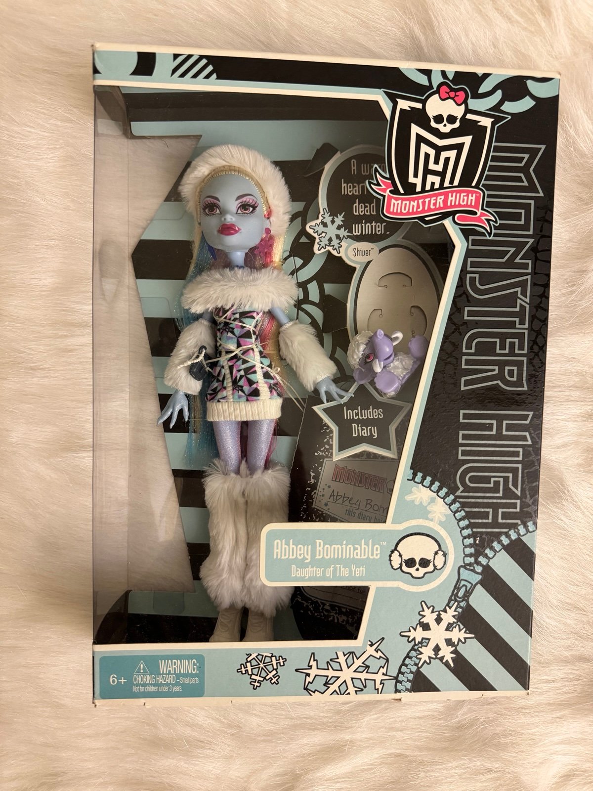 Monster High Abbey Bominable Doll 2011 NRFB Read Details Box