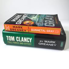 Mark Greaney Book Lot Gray Man Gunmetal Gray Tom Clancy Full Force and Effect