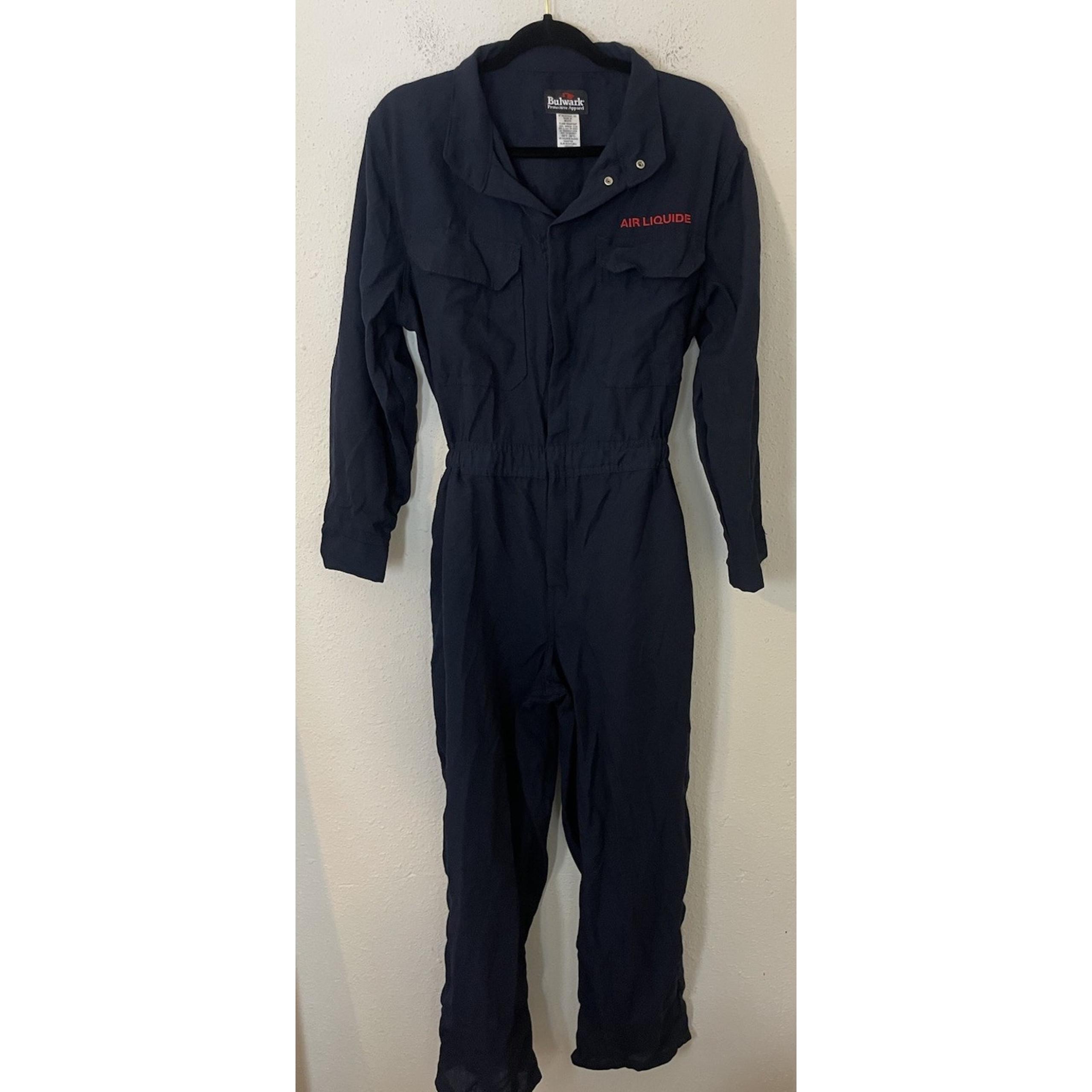 Bulwark Protective Apparel Ultra Soft FR Women’s M-RG Coveralls Navy