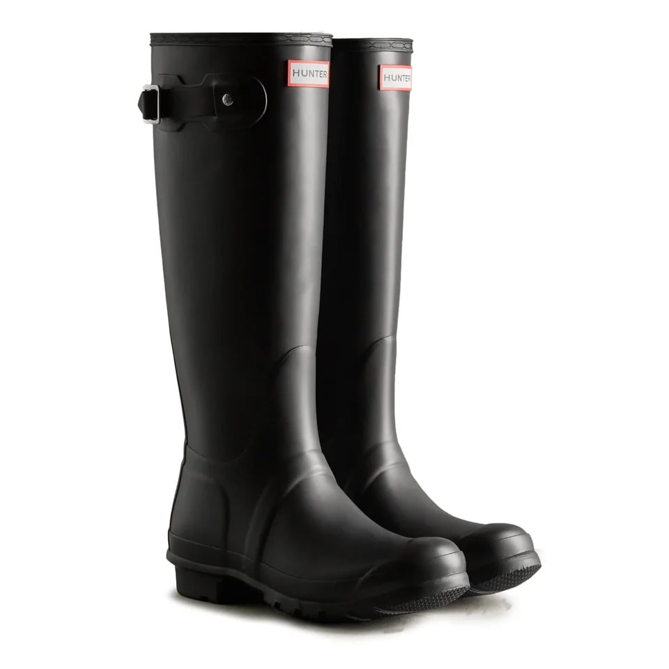 Hunter Original Tall Rain Boots in Black